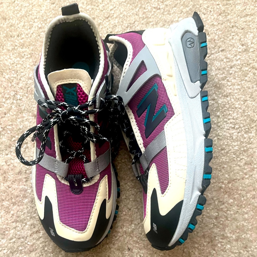 🏃‍♀️ Purple and Teal New Balance Sneakers Size 7 - Picture 2 of 10